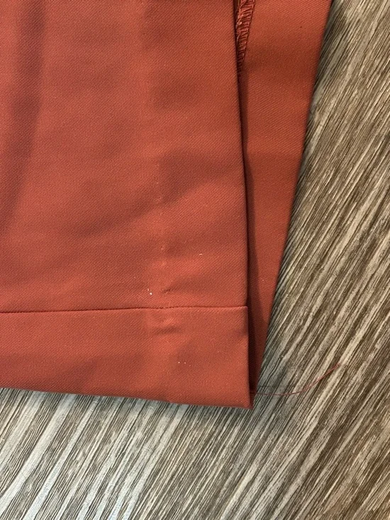 Dynamite Wide Leg Drawstring Pants in Rust - Picture 7 of 7